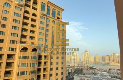 Apartment - 1 Bedroom - 2 Bathrooms for rent in East Porto Drive - Porto Arabia - The Pearl Island - Doha Apartment - 1 Bedroom - 2 Bathrooms for rent in East Porto Drive - Porto Arabia - The Pearl Island - Doha