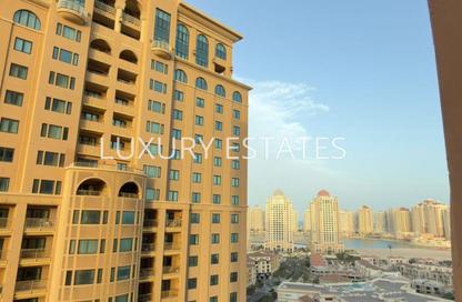 Apartment - 1 Bedroom - 2 Bathrooms for rent in East Porto Drive - Porto Arabia - The Pearl Island - Doha Apartment - 1 Bedroom - 2 Bathrooms for rent in East Porto Drive - Porto Arabia - The Pearl Island - Doha