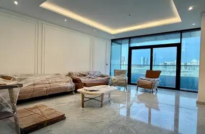 Apartment - 2 Bedrooms - 3 Bathrooms for rent in Lusail Marina Heights - Marina District - Lusail