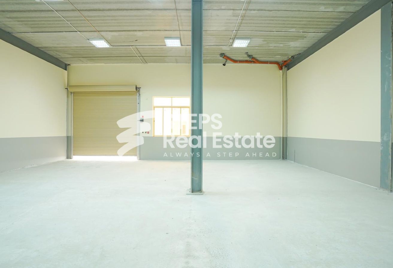 Spacious Warehouse for Rent in Industrial Area