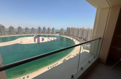 Apartment - Studio - 1 Bathroom for sale in Al Mutahidah Tower - Viva Bahriyah - The Pearl Island - Doha