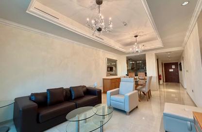 Apartment - 1 Bedroom - 2 Bathrooms for rent in Bilal Pearl Suites - Viva Bahriyah - The Pearl Island - Doha