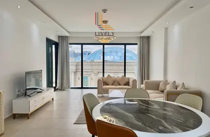 شقة - غرفة نوم - 1 حمام للايجار في برج مارينا 23 - منطقة المارينا - الوسيل شقة - غرفة نوم - 1 حمام للايجار في برج مارينا 23 - منطقة المارينا - الوسيل