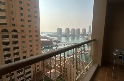 Apartment - 1 Bedroom - 2 Bathrooms for sale in West Porto Drive - Porto Arabia - The Pearl Island - Doha