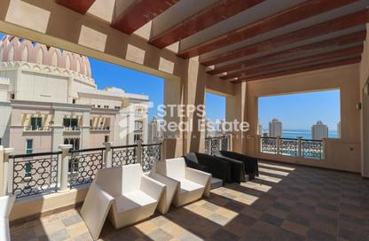 Penthouse - 7 Bedrooms - 7+ Bathrooms for rent in Viva West - Viva Bahriyah - The Pearl Island - Doha