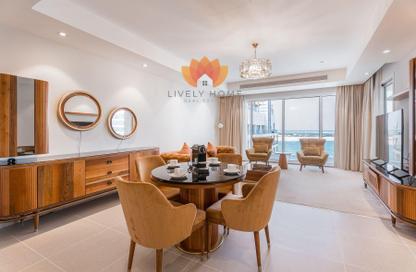 Apartment - 1 Bedroom - 2 Bathrooms for rent in Lusail Marina Heights - Marina District - Lusail