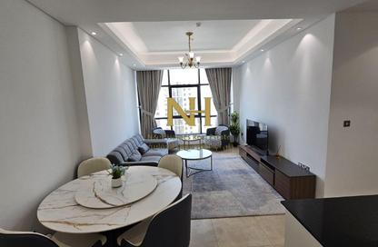Apartment - 2 Bedrooms - 2 Bathrooms for rent in Lusail Marina Heights - Marina District - Lusail