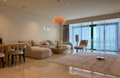 Apartment - 3 Bedrooms - 5 Bathrooms for rent in Seef Lusail Tower 1 - Seef Lusail - Lusail City - Lusail