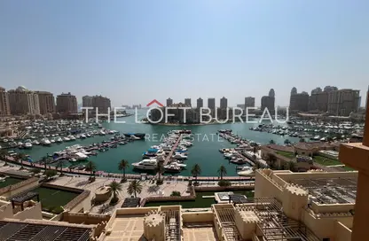 شقة - 1 حمام للايجار في طريق بورتو الغربي - بورتو أرابيا - جزيرة اللؤلؤة - الدوحة