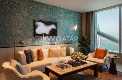 Hotel Apartments - 1 Bedroom - 1 Bathroom for rent in Lusail Marina Heights - Marina District - Lusail