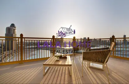 Apartment - 1 Bedroom - 2 Bathrooms for rent in Abraj Bay - Abraj Quartiers - The Pearl Island - Doha