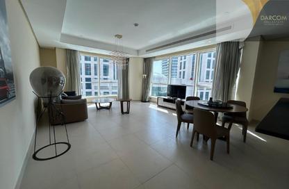 Apartment - 1 Bedroom - 2 Bathrooms for rent in Burj DAMAC Marina - Marina District - Lusail Apartment - 1 Bedroom - 2 Bathrooms for rent in Burj DAMAC Marina - Marina District - Lusail