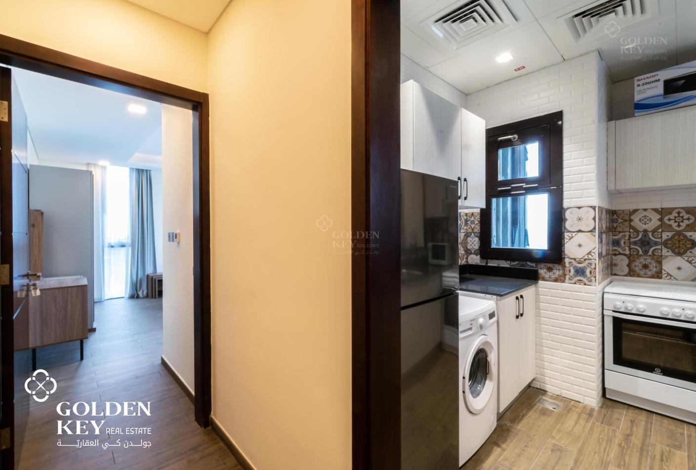 شامل الفواتير مجتمع جديد شقة فاخرة من 1 غرفة نوم