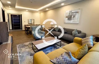 شقة - غرفة نوم - 2 حمامات للايجار في شقق جاردينو - جزيرة اللؤلؤة - الدوحة