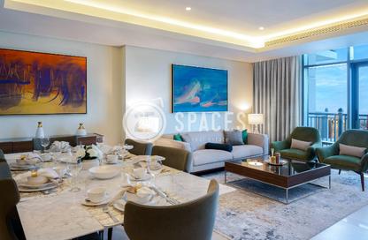 Apartment - 2 Bedrooms - 3 Bathrooms for rent in Abraj Bay - Abraj Quartiers - The Pearl Island - Doha Apartment - 2 Bedrooms - 3 Bathrooms for rent in Abraj Bay - Abraj Quartiers - The Pearl Island - Doha