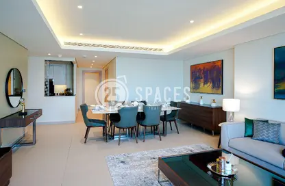 Apartment - 2 Bedrooms - 3 Bathrooms for rent in Abraj Bay - Abraj Quartiers - The Pearl Island - Doha