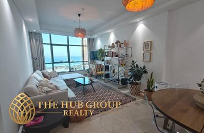 Apartment - 2 Bedrooms - 3 Bathrooms for rent in Marina Tower 21 - Marina District - Lusail