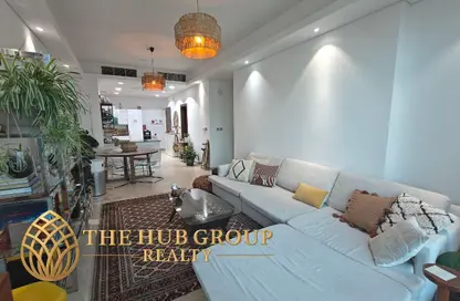 Apartment - 2 Bedrooms - 3 Bathrooms for rent in Marina Tower 21 - Marina District - Lusail Apartment - 2 Bedrooms - 3 Bathrooms for rent in Marina Tower 21 - Marina District - Lusail