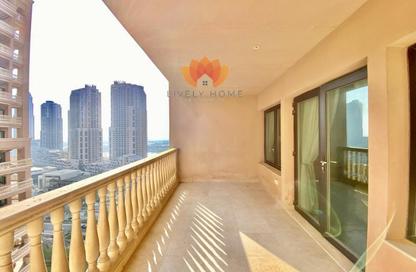 Apartment - 3 Bedrooms - 5 Bathrooms for rent in East Porto Drive - Porto Arabia - The Pearl Island - Doha