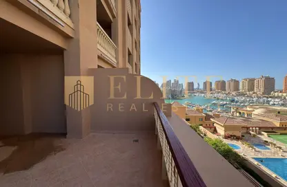 Apartment - 1 Bedroom - 2 Bathrooms for rent in One Porto Arabia - Porto Arabia - The Pearl Island - Doha