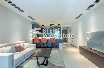 Apartment - Studio - 1 Bathroom for rent in La Plage South - La Plage - The Pearl Island - Doha