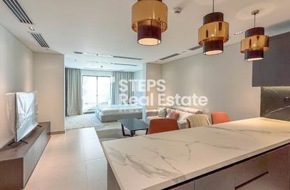 Apartment - Studio - 1 Bathroom for rent in La Plage South - La Plage - The Pearl Island - Doha Apartment - Studio - 1 Bathroom for rent in La Plage South - La Plage - The Pearl Island - Doha