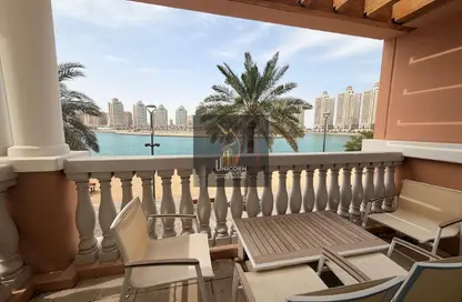 Apartment - 1 Bedroom - 2 Bathrooms for rent in Viva West - Viva Bahriyah - The Pearl Island - Doha