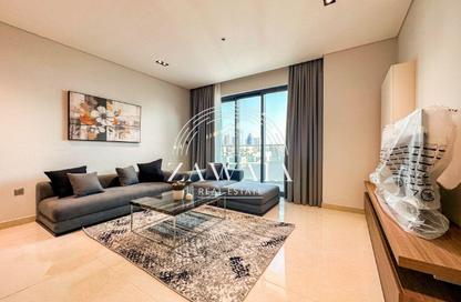 Apartment - 2 Bedrooms - 3 Bathrooms for rent in Lusail Marina Heights - Marina District - Lusail
