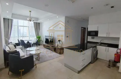Apartment - 2 Bedrooms - 2 Bathrooms for rent in Marina Tower 21 - Marina District - Lusail