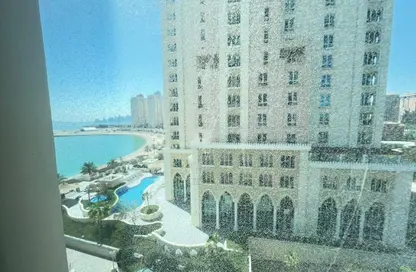 Apartment - 1 Bedroom - 2 Bathrooms for rent in Viva West - Viva Bahriyah - The Pearl Island - Doha