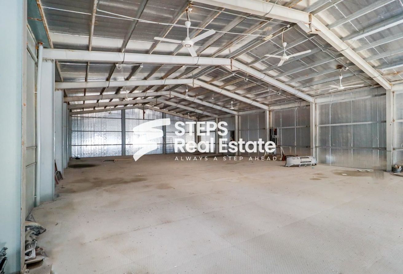 Spacious Warehouse for Rent in Industrial Area