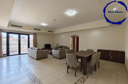 Apartment - 2 Bedrooms - 3 Bathrooms for rent in West Porto Drive - Porto Arabia - The Pearl Island - Doha Apartment - 2 Bedrooms - 3 Bathrooms for rent in West Porto Drive - Porto Arabia - The Pearl Island - Doha