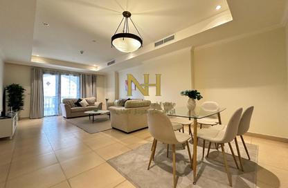 Apartment - 1 Bedroom - 2 Bathrooms for rent in East Porto Drive - Porto Arabia - The Pearl Island - Doha