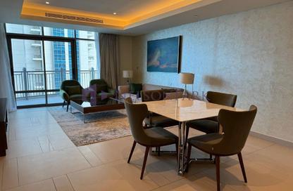 Apartment - 1 Bedroom - 2 Bathrooms for rent in Abraj Bay - Abraj Quartiers - The Pearl Island - Doha