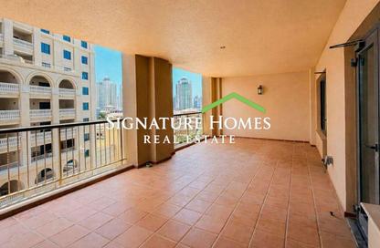 Apartment - 1 Bedroom - 2 Bathrooms for rent in East Porto Drive - Porto Arabia - The Pearl Island - Doha