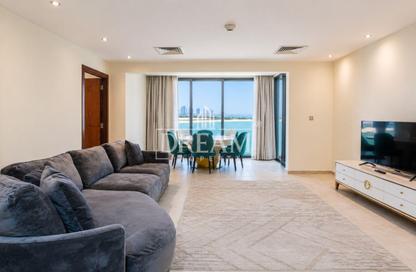 Apartment - 2 Bedrooms - 1 Bathroom for rent in Marina Tower 02 - Marina District - Lusail