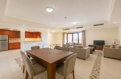 Apartment - 2 - 3 for sale in West Porto Drive - Porto Arabia - The Pearl Island - Doha