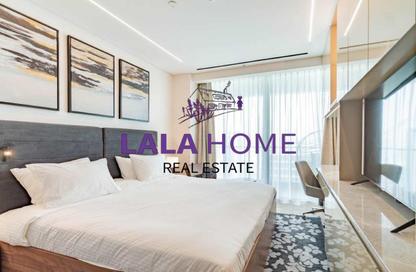 Apartment - 1 Bedroom - 2 Bathrooms for rent in Lusail Residence - Marina District - Lusail