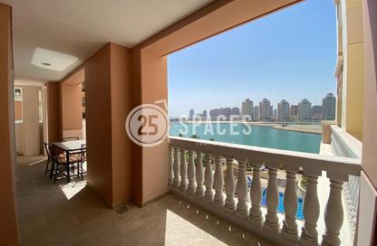 Apartment - 1 Bedroom - 2 Bathrooms for rent in Viva East - Viva Bahriyah - The Pearl Island - Doha