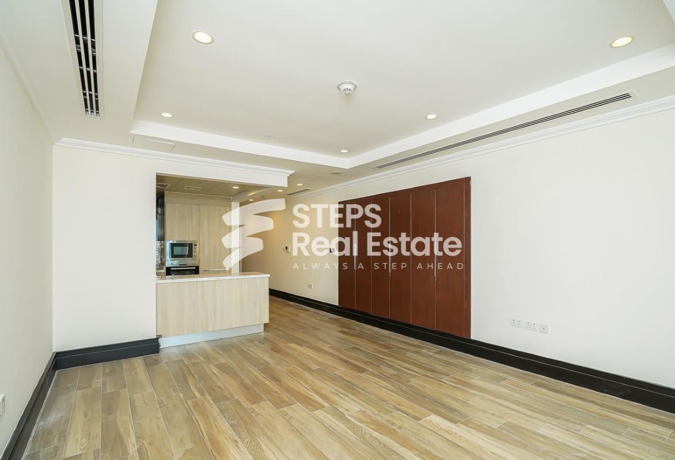 Marina View SF Studio for Rent in The Pearl - apartment in Viva Bahriyah