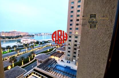 Apartment - 1 Bedroom - 2 Bathrooms for rent in Marina Gate - Porto Arabia - The Pearl Island - Doha