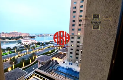 Apartment - 1 Bedroom - 2 Bathrooms for rent in Marina Gate - Porto Arabia - The Pearl Island - Doha