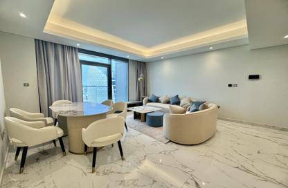 Apartment - 2 Bedrooms - 3 Bathrooms for rent in Lusail Marina Heights - Marina District - Lusail