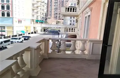Apartment - 1 Bedroom - 2 Bathrooms for rent in Qanat Quartier - The Pearl Island - Doha