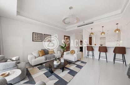 Apartment - 1 Bedroom - 2 Bathrooms for rent in Crystal Residence - Gewan Island - The Pearl Island - Doha