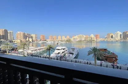 Apartment - 2 Bedrooms - 3 Bathrooms for rent in East Porto Drive - Porto Arabia - The Pearl Island - Doha