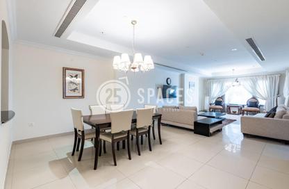 Apartment - 1 Bedroom - 2 Bathrooms for rent in East Porto Drive - Porto Arabia - The Pearl Island - Doha