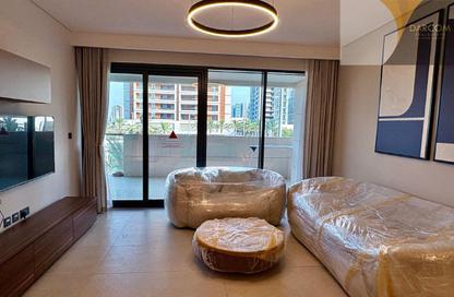 Apartment - 1 Bedroom - 2 Bathrooms for rent in Lusail Marina Heights - Marina District - Lusail