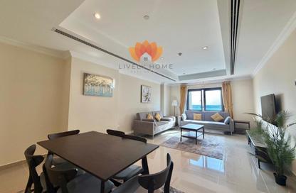 Apartment - 1 Bedroom - 2 Bathrooms for rent in East Porto Drive - Porto Arabia - The Pearl Island - Doha
