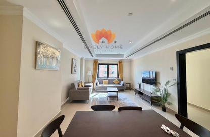 Apartment - 1 Bedroom - 2 Bathrooms for rent in East Porto Drive - Porto Arabia - The Pearl Island - Doha